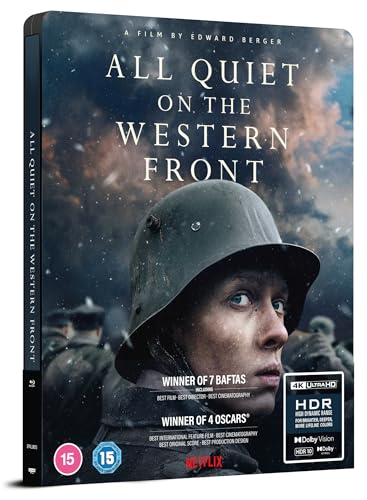 All Quiet on the Western Front 4K UHD &amp; Blu-Ray Steelbook