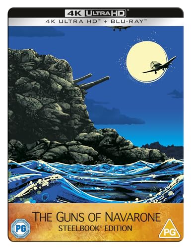 The Guns Of Navarone 4K Ultra HD Steelbook [Blu-ray] [Region A &amp; B &amp; C]