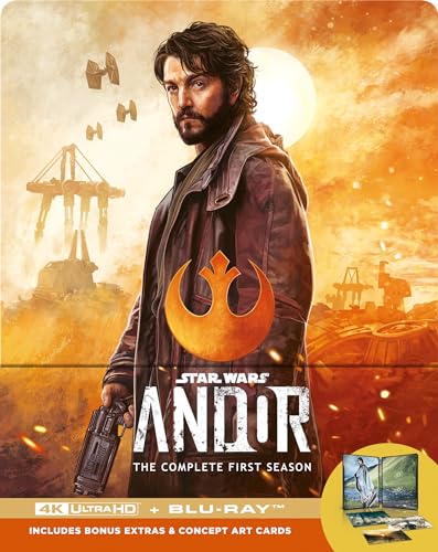 Star Wars Andor Steelbook 4K Ultra HD [Blu-ray] [Region Free]