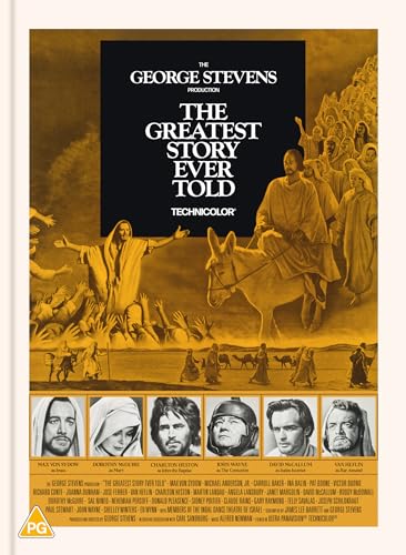 The Greatest Story Ever Told DVD and Blu-Ray Limited Collector&#39;s Edition Mediabook (+ Bonus Blu-Ray)