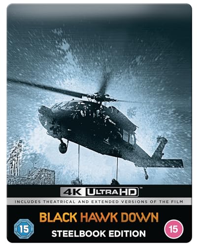 Black Hawk Down 4K UHD SteelBook [Blu-ray] [Region A &amp; B &amp; C]