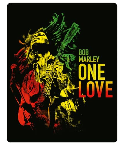 Bob Marley: One Love 4K UHD Steelbook [Blu-ray] [Region A &amp; B &amp; C]