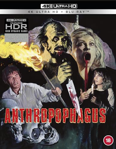 Anthropophagous 4K Ultra HD [Blu-ray] [Region Free]
