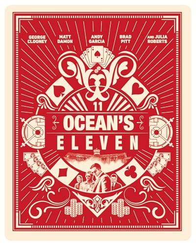 Ocean&#39;s Eleven Steelbook [4K Ultra HD] [2001] [Blu-ray] [Region Free]