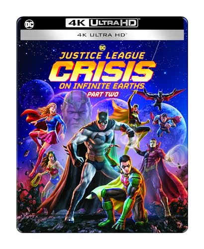 Justice League: Crisis on Infinite Earths - Part 2 SteelBook [4K Ultra HD + Blu-ray] [2024] [Region Free]