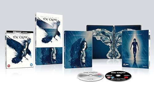 The Crow 4K UHD Steelbook [Blu-ray] [Region A &amp; B &amp; C]