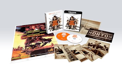 Once Upon a Time in the West 55th Anniversary 4K UHD Collector&#39;s Edition [Blu-ray] [Region A &amp; B &amp; C]