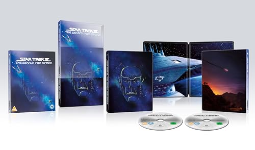 Star Trek III: The Search For Spock 4K UHD Steelbook [Blu-ray] [Region A &amp; B &amp; C]