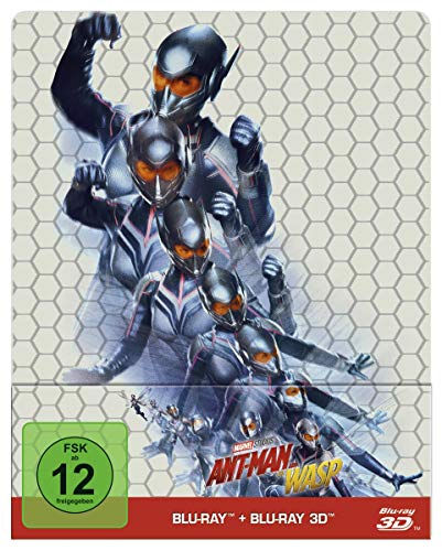 Ant-Man and the Wasp: Blu-ray 3D + 2D Limited Steelbook German Import